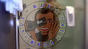 ebony beauty sneaks in for sloppy big black cock midnight action