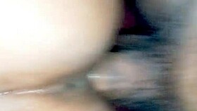 desi bhabhi's tight ass gets monster cock creampie pounding