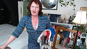 curvy milf roleplay turns into wild hairy pussy banging 🔥