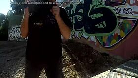 busty tattooed bitch spreads legs wide for hard atv pounding 🍑🔥💦