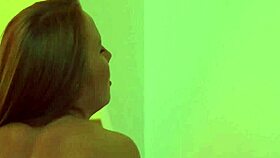 horny petite teen crams tight pussy with kinky dildos and fingers