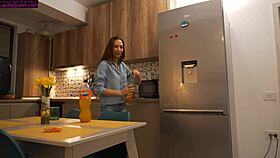 that hot tanned brunette with braces fucks me missionary pov to settle our monopoly debts hardcore