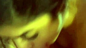 intense petite latina gives sloppy rimjob deepthroat then rides pov