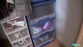 picture this sexy skinny asian fingering her puffy clit to orgasm on the sofa