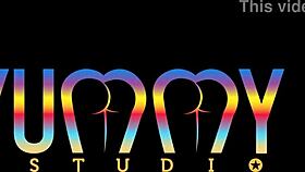 Alice Maze shoves baseball bat up ass then takes double anal from four studs puking pussy