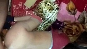 after sucking her huge boobs she screams through rough pounding