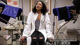 Yasmine, take this cum blast all over your tight shaved pussy!