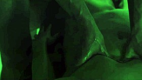 luca borromeo's erotic massage turns into sensual shaved pussy licking and natural tits play