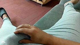 Knowing this hot latina loves my cock filling her pussy creampie alone 😏🍆💦