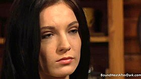 hey mistress, whip this pale big natural tits lesbian slave harder