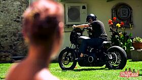 Samantha's tight French milf body craves brutal European big tits sex