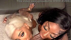 Damn Jovan rams his girl and Ebony Mystique big tits nonstop!