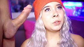 hey this cute colombian bbw slut says her day isn't complete without lips wrapped tight around cock