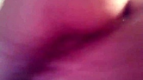 hey watch my horny latina wife finger her shaved pussy till she squirts hard