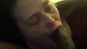 My mouth on this big black cock feels amazing as I deepthroat lick those balls