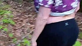 Big tits milf bends over for woods doggystyle pounding