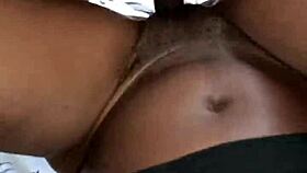 amateur couple fucks rough till cum fills her tight wet pussy