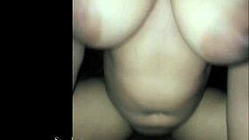 Curvy wife rides big cock in bathroom doggystyle homemade passion