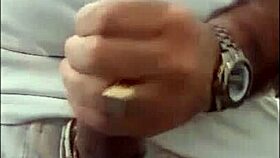 Carvallini Old Man Unleashes Massive Cumshot Load