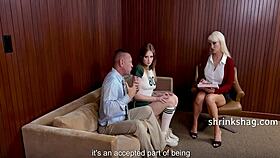 bold therapy session turns into wild fucking frenzy with old patient