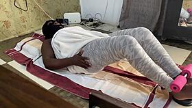 Hey gym, you staring at my juicy black pussy workout already?