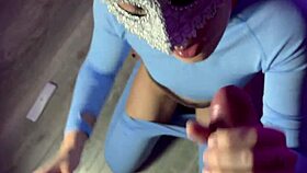 Yoga slut's ass stretched gaping with monster toys and fisting after class