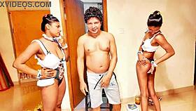 Uttaran20 Delivers Epic FFM Threesome With Deepthroat And Squirting Action