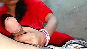 indian bhabhi gags on huge cock deepthroat cumshot mouth full sloppy