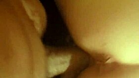 A busty milf takes on a monster big black cock in wild interracial pounding.