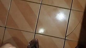 Redhead slut returns craving black cock pounding in lingerie!