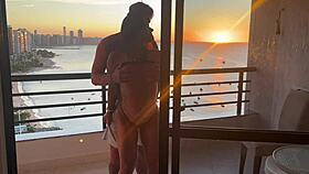 What a Steamy Cowgirl Fuck at Sunset Feels So Damn Delicious!