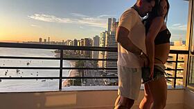 What a Steamy Cowgirl Fuck at Sunset Feels So Damn Delicious!