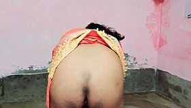 Tailor rams beautiful Indian girl's tight ass hard