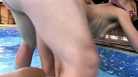 your friend's pussy squirts like crazy when i fuck her deep