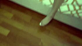 petite babe deepthroats monster cock hungrily